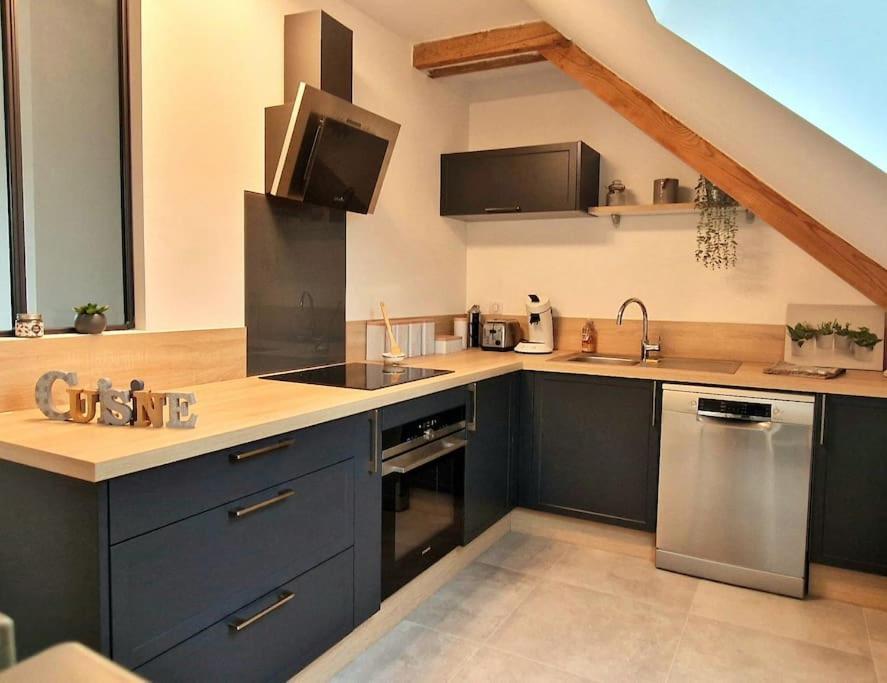 Appartement Charmant Et Spacieux Auxerre Buitenkant foto